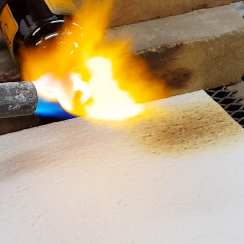 Giải pháp bông gốm ceramic chịu nhiệt.
