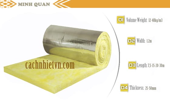 Vì sao bông thủy tinh Glasswool được sử dụng nhiều.