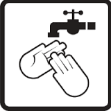 rửa tay khi thi công bông sợi khoáng