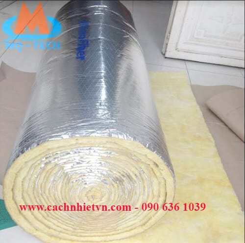 Bông thủy tinh phủ bạc
