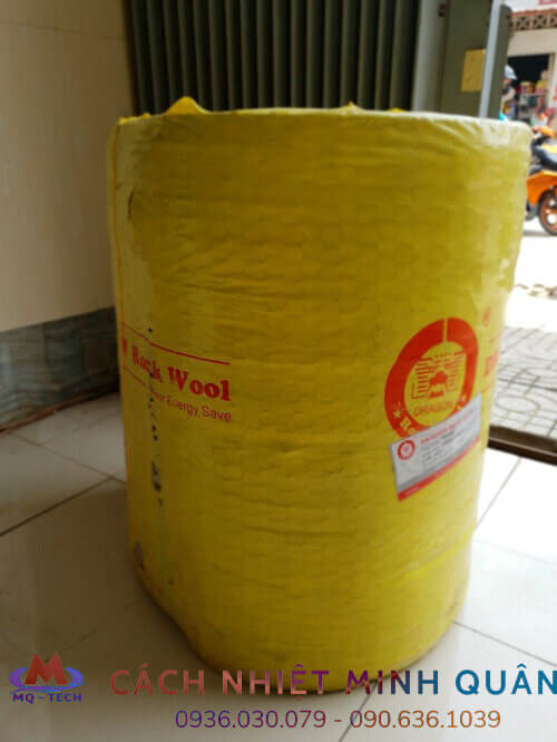 bông khoáng rockwool dạng cuộn cách nhiệt