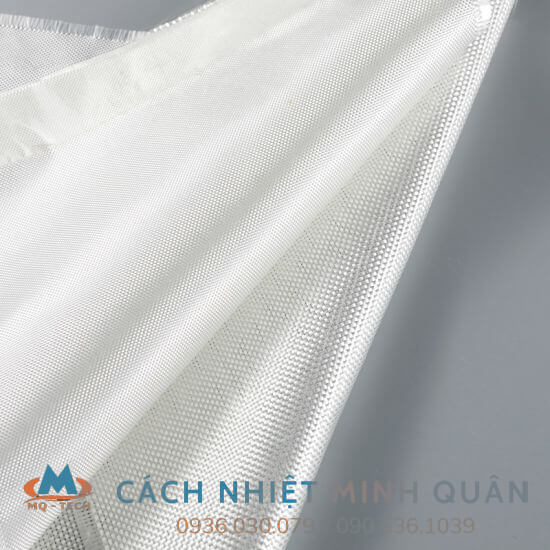 Fireproof glass fabric